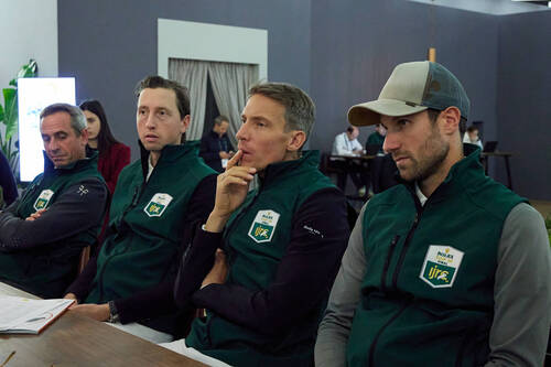 Concentration (Julien Epaillard (FRA), Martin Fuchs (SUI), Henrik von Eckermann (SWE) and Christian Kukuk (GER))