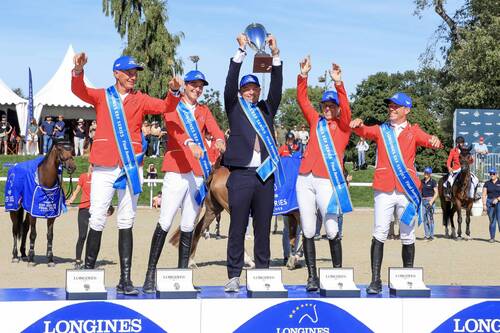 Switzerland gave their fans plenty to cheer about when they emerged victorious in the Longines EEF Series Final on home turf in Avenches. France was second while Germany took third.