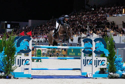 The American rider Kent Farrington and his mare Toulayna impressed again to finish second in the Rolex IJRC Top 10 Final.