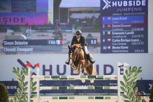 Simon Delestre (FRA) & Chesall Zimequest