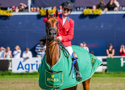 Karl Cook and Caracole de la Roque Triumph in Falsterbo’s Rolex Grand Prix presented by Agria