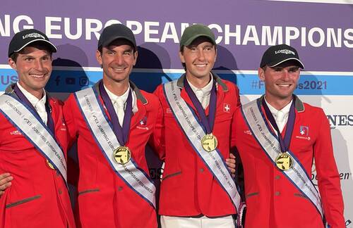 Gold for Switzerland 