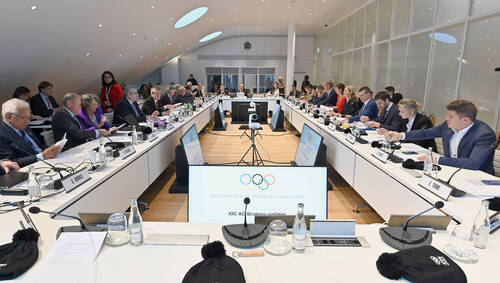 IOC EXECUTIVE BOARD AND IOC ATHLETES’ COMMISSION DISCUSS MAJOR TOPICS AT ANNUAL JOINT MEETING 