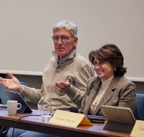 Ludger Beerbaum IJRC Board Member and Eleonora Ottaviani IJRC Director