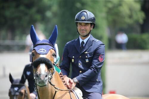 Piazza di SIena CSIO Roma 2022 of Roma - Italia - Premiazione, Emilio Bicocchi from ITA on Sevillana Del Terriccio Roma, Piazza di Siena - 26 May 2022Ph. Stefano Secchi/ImageSS
