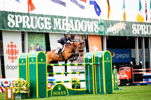 Kent Farrington of USA riding Gazelle