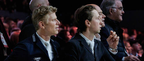 Tension on Martin Fuchs face!