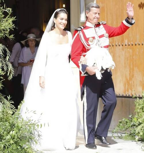 Cayetano Martínez de Irujo and Bárbara Mirjan