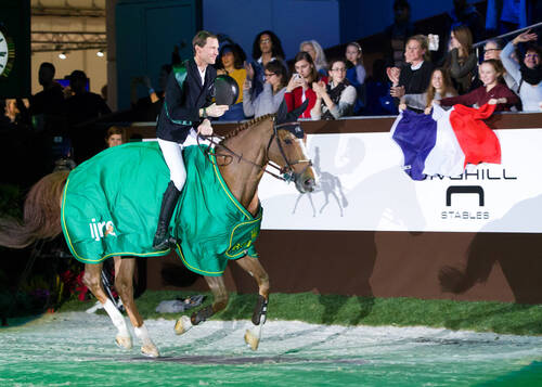 Kevin Staut and Rêveur de Hurtebise HDC when they won the Rolex IJRC Top 10 Final in 2017