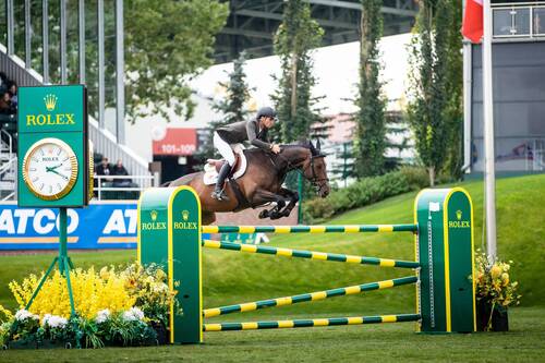 Steve Guerdat of SUI riding Venard de Cerisy