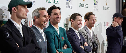 All smiles, knowing that sometime you win, sometime you lose.