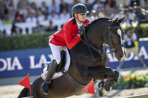 Longines FEI Jumping Nations Cup™Final(Final Competition)GUERY Jerome BEL rides QUEL HOMME DE HUS on 2 nd October 2022FEI / Richard Juilliart