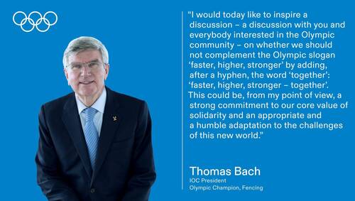 THOMAS BACH RE-ELECTED AS IOC PRESIDENT FOR SECOND TERM