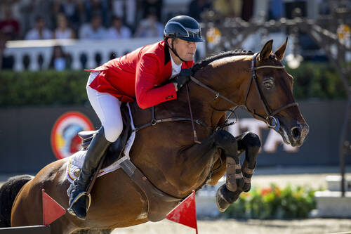 Longines FEI Jumping Nations Cup™Final(Final Competition)VEREECKE Koen BEL rides  KASANOVA DE LA POMME on 2 nd October 2022FEI / Richard Juilliart