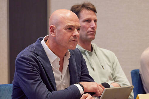 François Mathy Jr IJRC President and Kevin Staut IJRC Vicee President