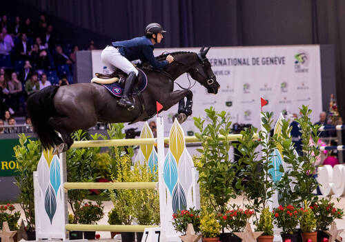 Steve Guerdat and Alamo in the Finale du Top 10 Rolex IJRC
