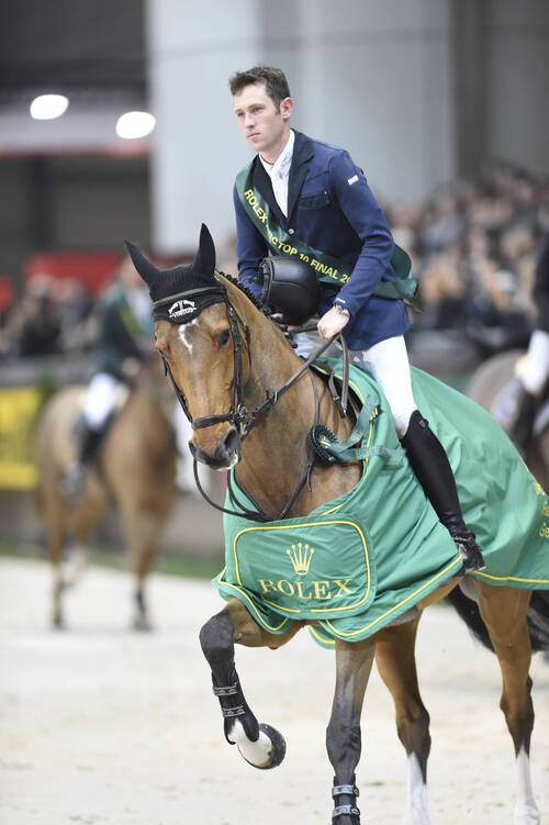 Scott Brash winner of the Rolex IJRC Top 10