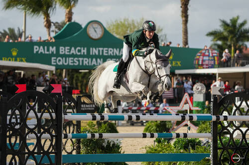02/03/2022 ; Wellington FL ; Winter Equestrian Festival - Week 8 ; 6091, CHAKRA 9, EOIN MCMAHON ; nations cup ; Sportfot